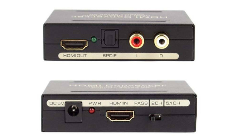 Конвертер переходник HDMI (мама) - HDMI (мама) + RCA (мама) + Toslink (мама) Конвертер переходник HDMI (мама) - HDMI (мама) + RCA (мама) + Toslink (мама)