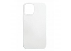 Чехол для iPhone 13 mini (5.4) Silicone Case Soft Touch (белый) 9