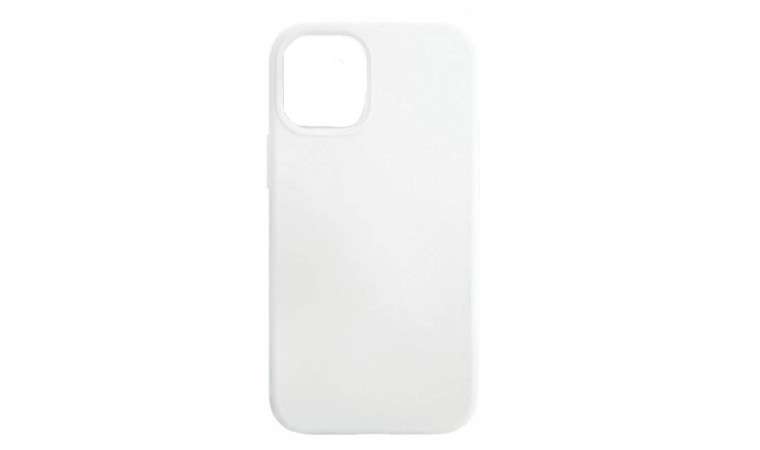 Чехол для iPhone 13 mini (5.4) Silicone Case Soft Touch (белый) 9