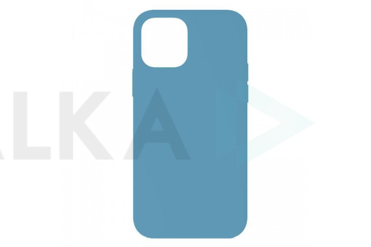 Чехол для iPhone 13 mini (5.4) Silicone Case Soft Touch (голубой) 16