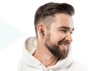 Наушники вакуумные беспроводные HOCO EW60 Norman true wireless BT headset (черный)