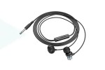 Наушники вакуумные проводные HOCO M110 Encourage metal universal earphones with mic (серый)