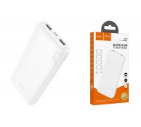 Универсальный дополнительный аккумулятор Power Bank HOCO J128 (10000 mAh) (белый)