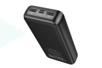 Универсальный дополнительный аккумулятор Power Bank HOCO J128A (20000 mAh) (черный)