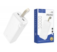 Универсальный дополнительный аккумулятор Power Bank HOCO J128B Smart (30000 mAh) (белый)