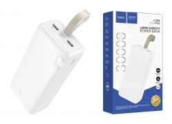 Универсальный дополнительный аккумулятор Power Bank HOCO J128B Smart (30000 mAh) (белый)