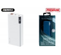 Универсальный дополнительный аккумулятор Power Bank REMAX RPP-257 30000mah 22.5W QC+PD (30000 mAh) (белый)