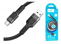 Кабель USB - USB Type-C HOCO U110 (черный) 1м 