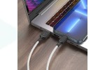 Кабель USB - Lightning HOCO X90 2,4A (белый) 1м силиконовый