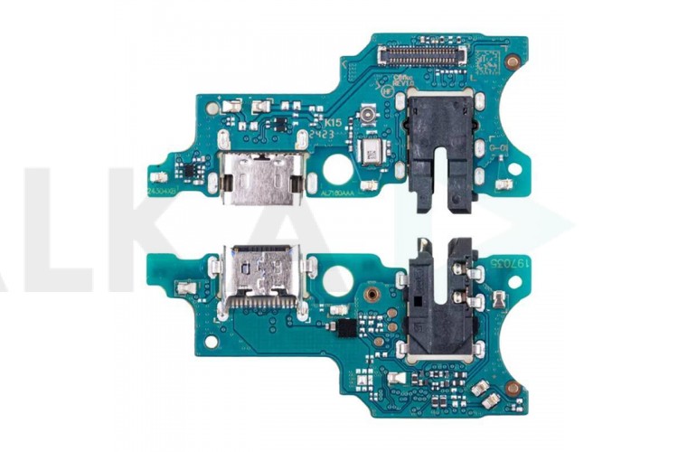 Шлейф для Samsung A065F Galaxy A06 с разъемом зарядки + разъем гарнитуры (плата)
