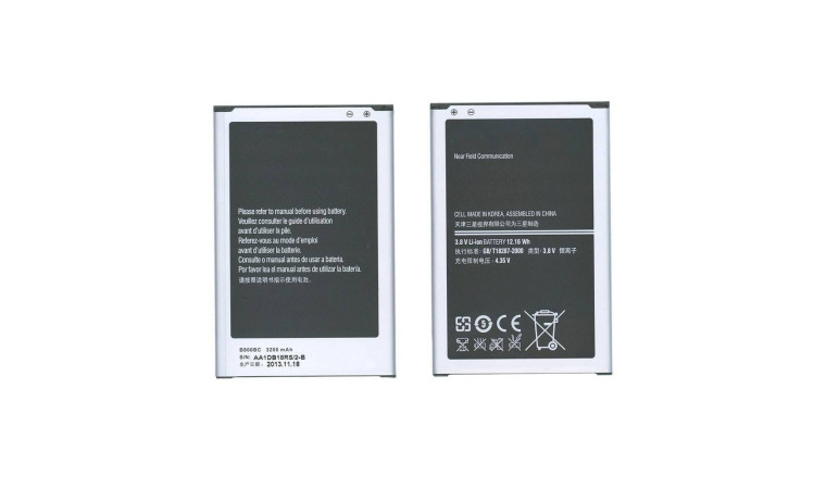 Аккумулятор B800BC для Samsung Note 3 N9000 (в блистере) NC Аккумулятор B800BC для Samsung Note 3 N9000 (в блистере) NC