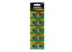 Батарейка часовая Perfeo AG10 LR1130/10BL Alkaline Cell 389A цена за блистер 10 шт