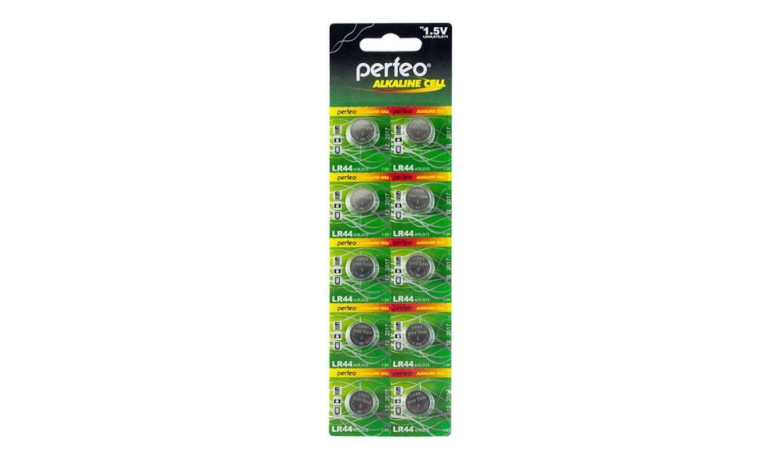 Батарейка часовая Perfeo AG13 LR44/10BL Alkaline Cell 357A (цена за блистер 10 шт) Батарейка часовая Perfeo AG13 LR44/10BL Alkaline Cell 357A (цена за блистер 10 шт)