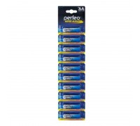 Батарейка алкалиновая Perfeo LR6 AA/10BL Super Alkaline Отрывной блистер цена за 10 шт