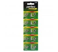 Батарейка часовая Perfeo AG4 LR626/10BL Alkaline Cell 377A (цена за блистер 10 шт)