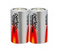 Батарейка солевая Perfeo R20/2SH Dynamic Zinc спайка цена за 2 шт