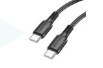 Кабель USB Type-C - USB Type-C BOROFONE BX80, PD60W (черный) 1м