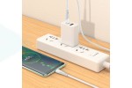 Кабель USB Type-C - USB Type-C BOROFONE BX61, PD60W (синий) 1м