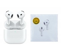 Наушники вакуумные беспроводные AirPods 4 (copy orig) (белый)