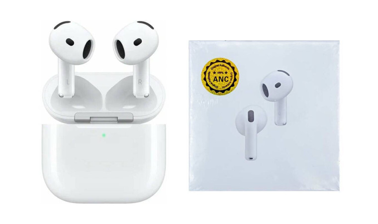 Наушники беспроводные AirPods 4 (copy orig) (белый) ANC Наушники беспроводные AirPods 4 (copy orig) (белый) ANC