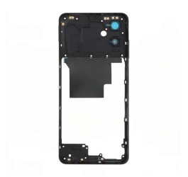 Средняя часть для Samsung A065F Galaxy A06 (рамка задней крышки) черный