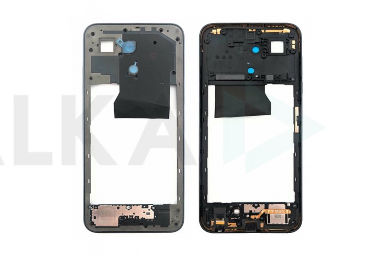 Средняя часть для Tecno Spark GO 1 (KI4) (рамка задней крышки) черный