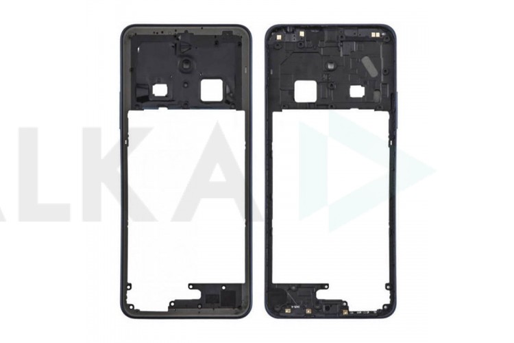 Средняя часть для Xiaomi Redmi 14C (2411DRN47C)/ Poco C75 (2410FPCC5G) (рамка задней крышки) черный, с разбора