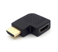 Переходник HDMI (мама - папа) угловой левый V1.4