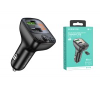 FM-Модулятор BOROFONE BC41 Eminecy QC3.0 car BT FM transmitter