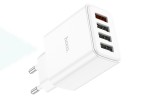 Сетевое зарядное устройство 4USB HOCO Fuerza C102A Fast Charging 3.0 (белый)