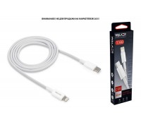 Кабель USB Type-C - Lightning WALKER C830, 20W, белый