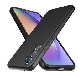 Чехол для Samsung A55 тонкий (черный)