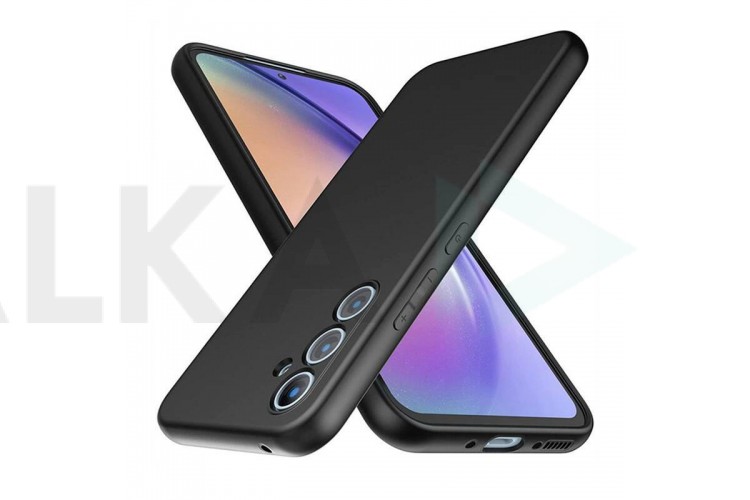 Чехол для Samsung A55 тонкий (черный)
