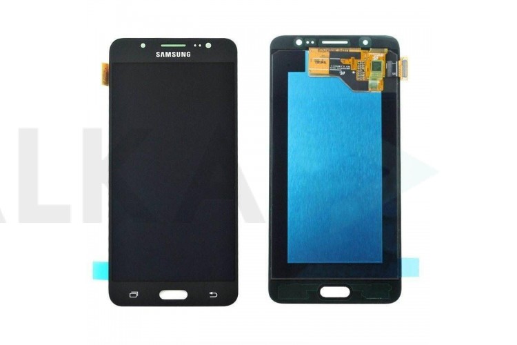 Дисплей для Samsung J530F Galaxy J5 (2017) big glass в сборе с тачскрином (черный), OLED (Диагональ отличается от оригинала)