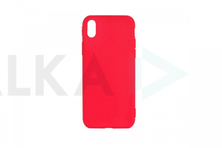Чехол для iPhone X/XS в блистере (красный)