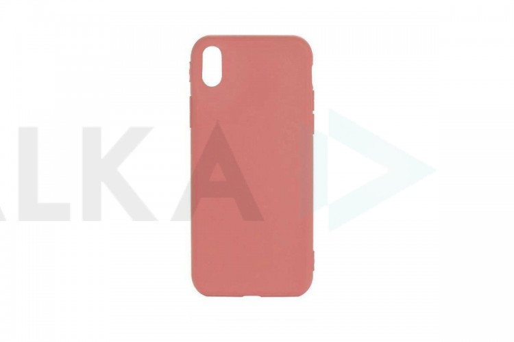 Чехол для iPhone XR в блистере (персиковый)