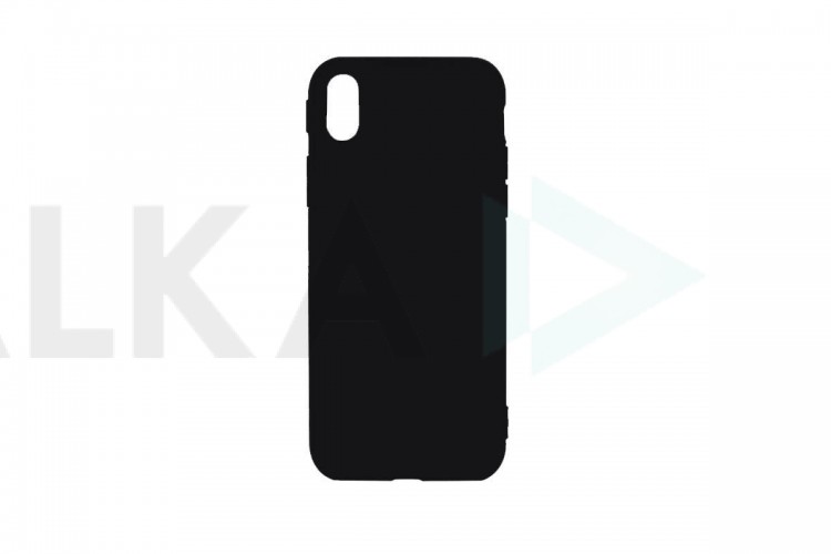 Чехол для iPhone XS Max в блистере (черный)