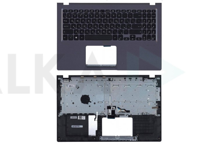 Клавиатура для ноутбука Asus X515 / M515 черная