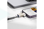 Переходник OTG HOCO UA31F iP male/Type-C male to USB female OTG 2-in-1 adapter, чёрный