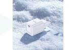 Сетевое зарядное устройство USB-C + кабель Lightning - Type-C HOCO C146A Charm single port PD20W (белый)