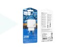 Сетевое зарядное устройство USB-C HOCO CS53A Surplus single port PD25W (белый)