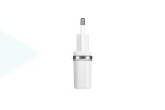 Сетевое зарядное устройство USB HOCO C-12 2400mAh (белый)