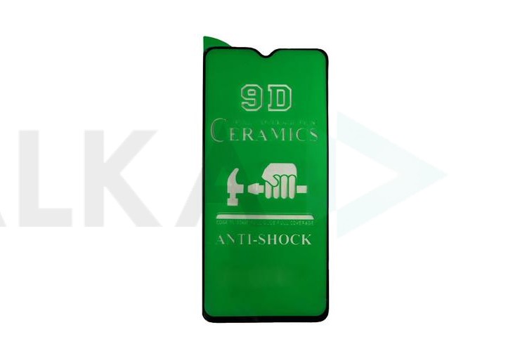 Защитная керамическая пленка Xiaomi Redmi Note 8 (зеленая без упаковки)