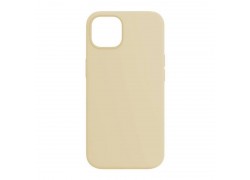 Чехол для iPhone 15 (6,1) Silicone Case Soft Touch (слоновая кость)