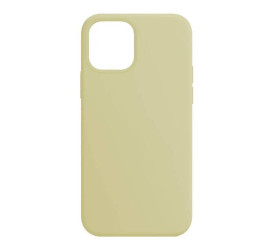 Чехол для iPhone 15 (6,1) Silicone Case Soft Touch (бледно-желтый)