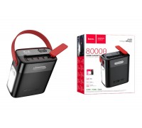 Универсальный дополнительный аккумулятор HOCO J143 Title 22.5W+PD20W 80000 mAh (черный)