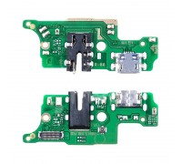 Шлейф для Tecno Spark 8P (KG7n) с разъемом зарядки + разъем гарнитуры (плата)