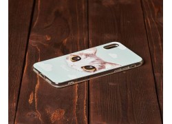 Чехол для iPhone X с рисунком "Кот Gurumi "