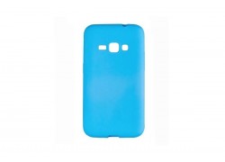 Чехол для Samsung J1 2016 (J120) тонкий (голубой)