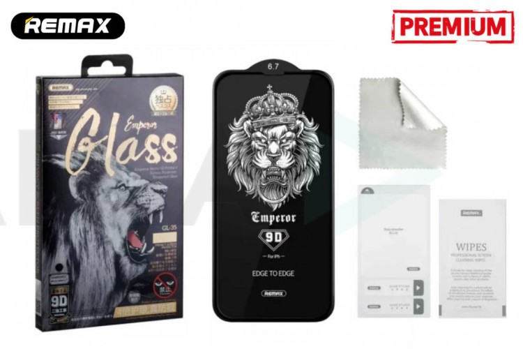 Защитное стекло Remax Emperor Anti-privacy series 9D glass GL-35 iphone XS MAX 6.5-black (анти-шпион)